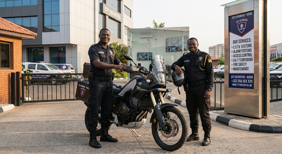 City Securities International professional security personnel